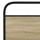 sengeramme uden madras 160x200 cm metal sonoma-eg