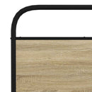 sengeramme uden madras 180x200 cm metal sonoma-eg