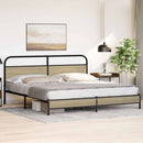 sengeramme uden madras 180x200 cm metal sonoma-eg