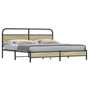 sengeramme uden madras 193x203 cm metal sonoma-eg
