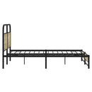 sengeramme uden madras 160x200 cm metal sonoma-eg
