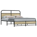 sengeramme uden madras 160x200 cm metal sonoma-eg