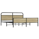 sengeramme uden madras 183x213 cm metal sonoma-eg
