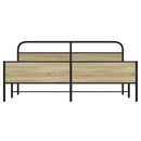 sengeramme uden madras 193x203 cm metal sonoma-eg