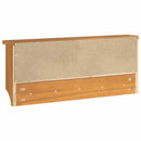 væghængt knagerække SANDNES 87x12x35 cm massivt fyrretræ