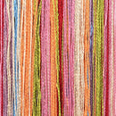 trådgardiner 2 stk. 140x250 cm flerfarvet