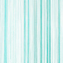 trådgardiner 2 stk. 100x250 cm turkis