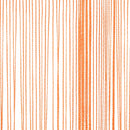 trådgardiner 2 stk. 140x250 cm orange
