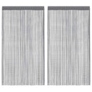 snorgardiner 2 stk. antracit 140x250 cm