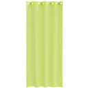 voile-gardiner med øskner 2 stk. 140x225 cm æblegrøn
