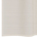 voile-gardiner med øskner 2 stk. 140x140 cm cremefarvet