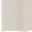 voile-gardiner med øskner 2 stk. 140x260 cm cremefarvet