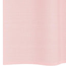 voile-gardiner med øskner 2 stk. 140x175 cm lyserød