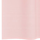voile-gardiner med øskner 2 stk. 140x225 cm lyserød