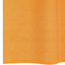 voile-gardiner med øskner 2 stk. 140x175 cm orange
