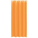 voile-gardiner med øskner 2 stk. 140x225 cm orange