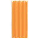 voile-gardiner med øskner 2 stk. 140x245 cm orange