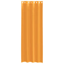 voile-gardiner med øskner 2 stk. 140x260 cm orange