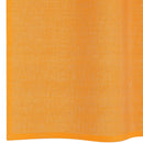 voile-gardiner med øskner 2 stk. 140x260 cm orange