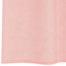 voile-gardiner med øskner 2 stk. 140x260 cm lyserød