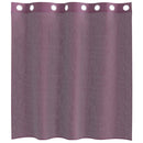 voile-gardiner med øskner 2 stk. 140x140 cm lilla