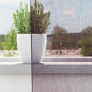 voile-gardiner med øskner 2 stk. 140x245 cm lilla