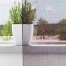 voile-gardiner med øskner 2 stk. 140x300 cm lilla