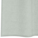 voile-gardiner med øskner 2 stk. 140x260 cm lysegrå