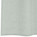 voile-gardiner med øskner 2 stk. 140x300 cm lysegrå