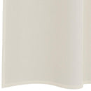 voile-gardiner med stanglommer 2 stk. cremefarvet