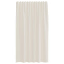 voile-gardiner med stanglommer 2 stk. cremefarvet