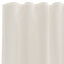 voile-gardiner med stanglommer 2 stk. cremefarvet