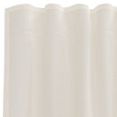voile-gardiner med stanglommer 2 stk. cremefarvet