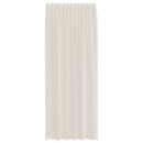 voile-gardiner med stanglommer 2 stk. cremefarvet