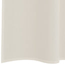 voile-gardiner med stanglommer 2 stk. cremefarvet