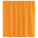 voile-gardiner med stanglommer 2 stk. orange