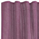 voile-gardiner med stanglommer 2 stk lilla