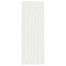 voile-gardiner med stanglommer 2 stk hvid