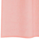 voile-gardiner med løkker 2 stk. 140x260 cm lyserød