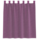 voile-gardiner med løkker 2 stk. 140x140 cm lilla