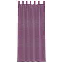 voile-gardiner med løkker 2 stk. 140x245 cm lilla