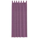 voile-gardiner med løkker 2 stk. 140x260 cm lilla