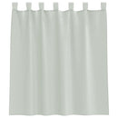 voile-gardiner med løkker 2 stk. 140x140 cm lysegrå