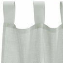 voile-gardiner med løkker 2 stk. 140x140 cm lysegrå
