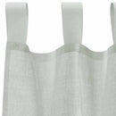 voile-gardiner med løkker 2 stk. 140x260 cm lysegrå