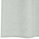 voile-gardiner med løkker 2 stk. 140x260 cm lysegrå