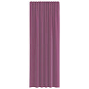 voile-gardiner med løkker 2 stk. 140x140 cm kongeblå