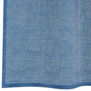 voile-gardiner med løkker 2 stk. 140x225 cm kongeblå