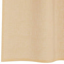 voile-gardiner med løkker 2 stk. 140x175 cm sandfarvet