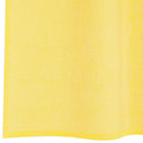 voile-gardiner med løkker 2 stk. 140x260 cm gul